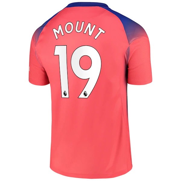 Camiseta Chelsea NO.19 Mount 3ª Kit 2020 2021 Naranja